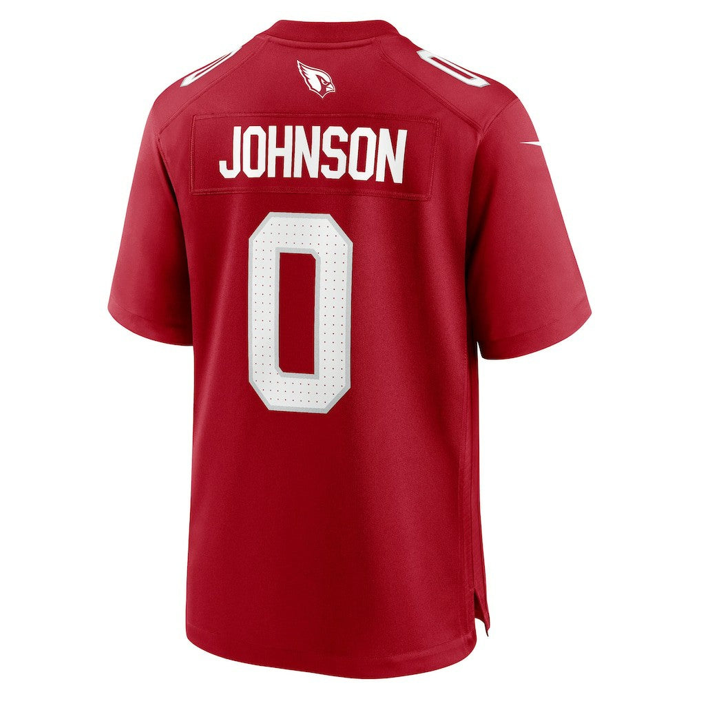 NFL Arizona Cardinals Will Johnson  Team Game Jersey