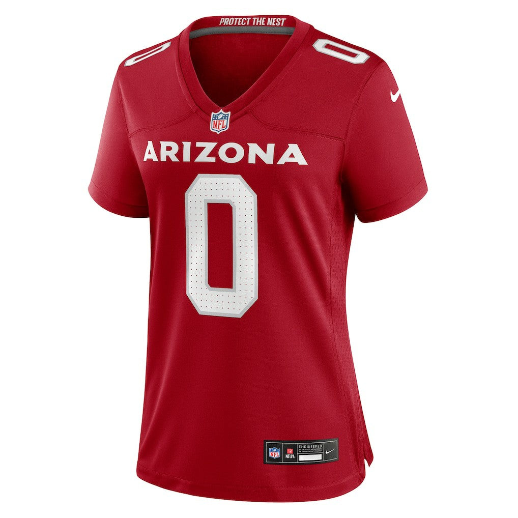 NFL Arizona Cardinals Will Johnson  Women's Team Game Jersey