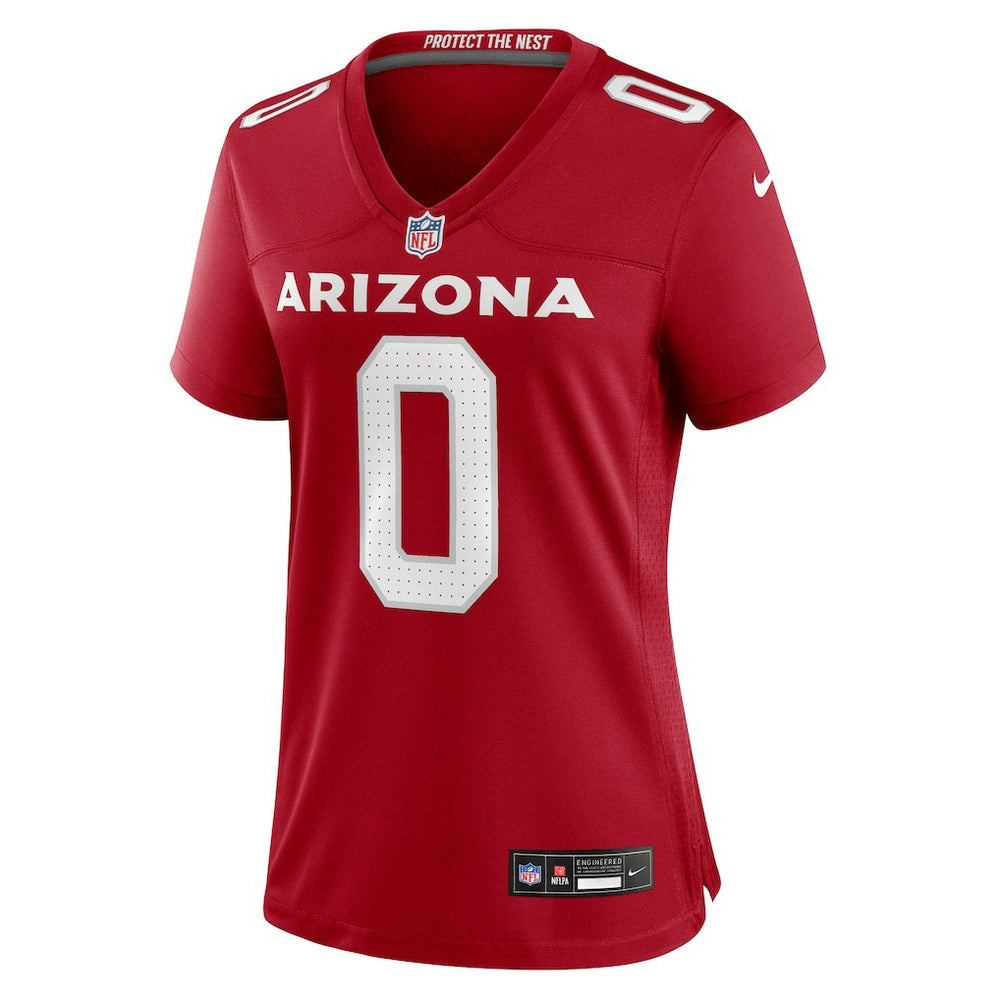 NFL Arizona Cardinals Will Johnson  Women's Team Game Jersey