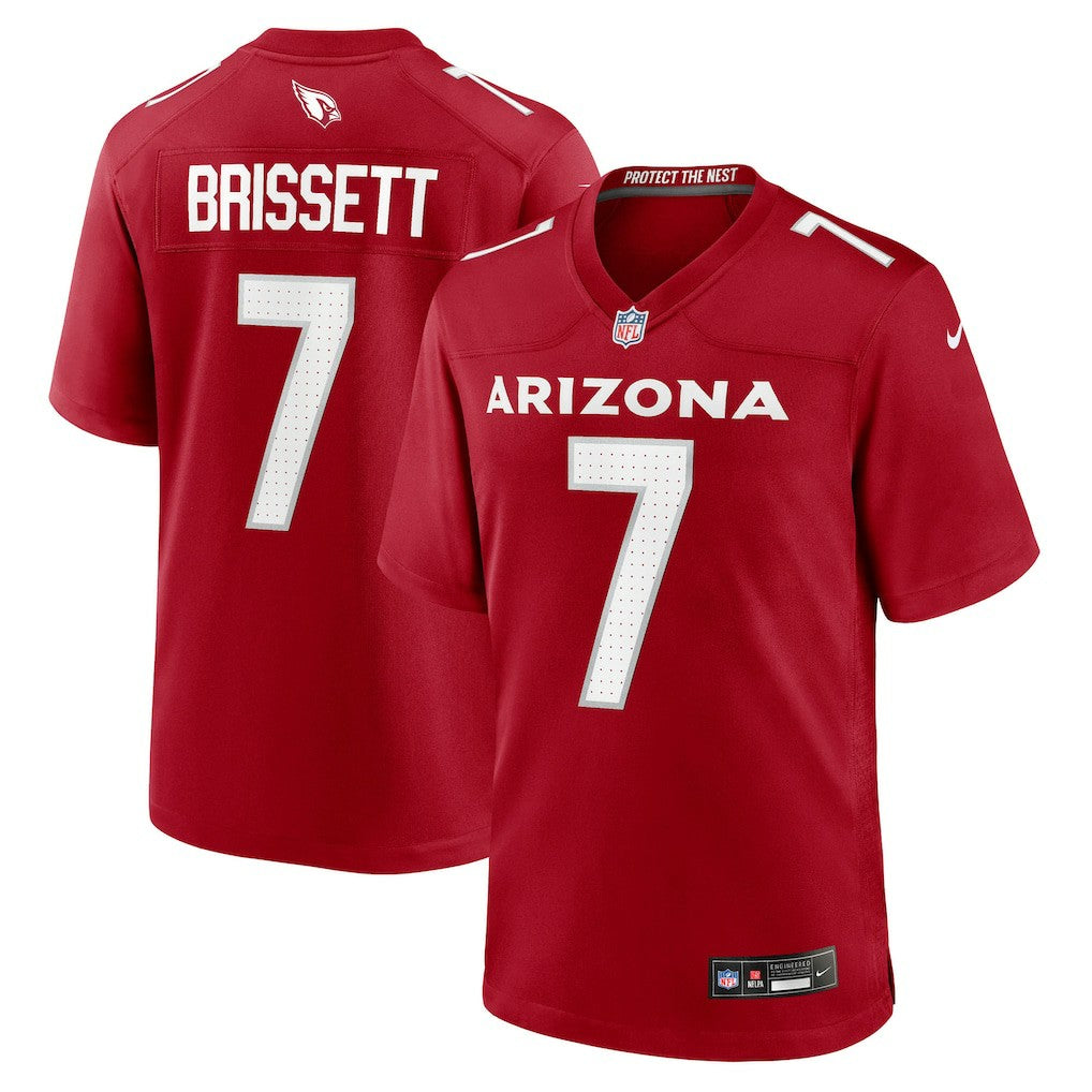 NFL Arizona Cardinals Jacoby Brissett  Team Game Jersey