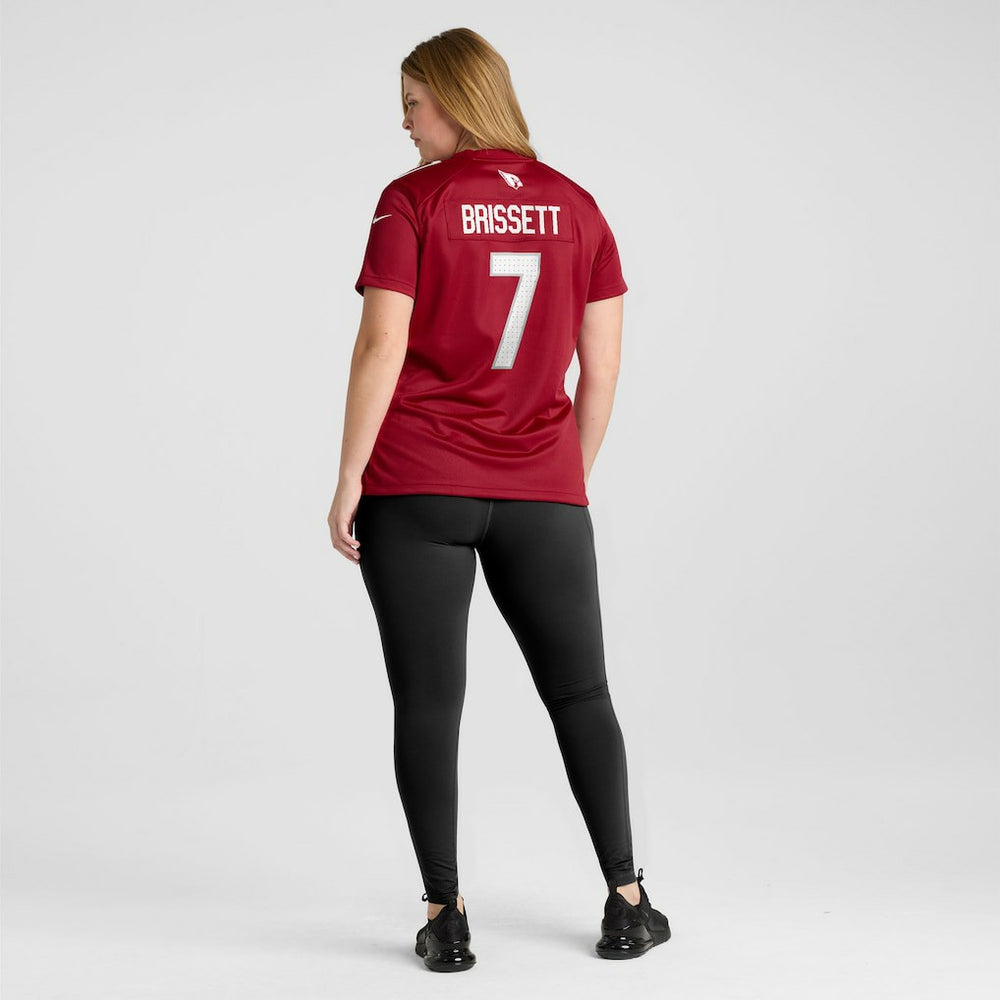 NFL Arizona Cardinals Jacoby Brissett  Women's Team Game Jersey