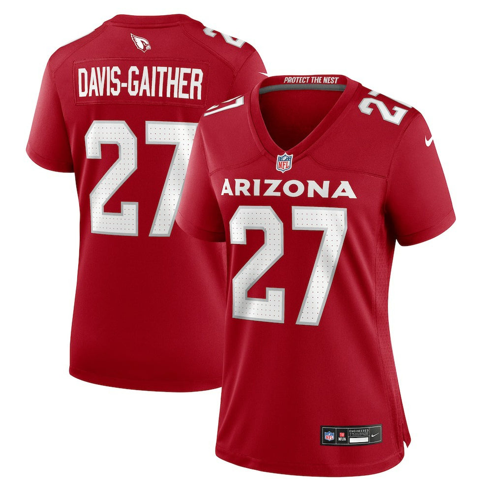 NFL Arizona Cardinals Akeem Davis-Gaither  Women's Team Game Jersey