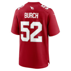 NFL Arizona Cardinals Jordan Burch  Team Game Jersey