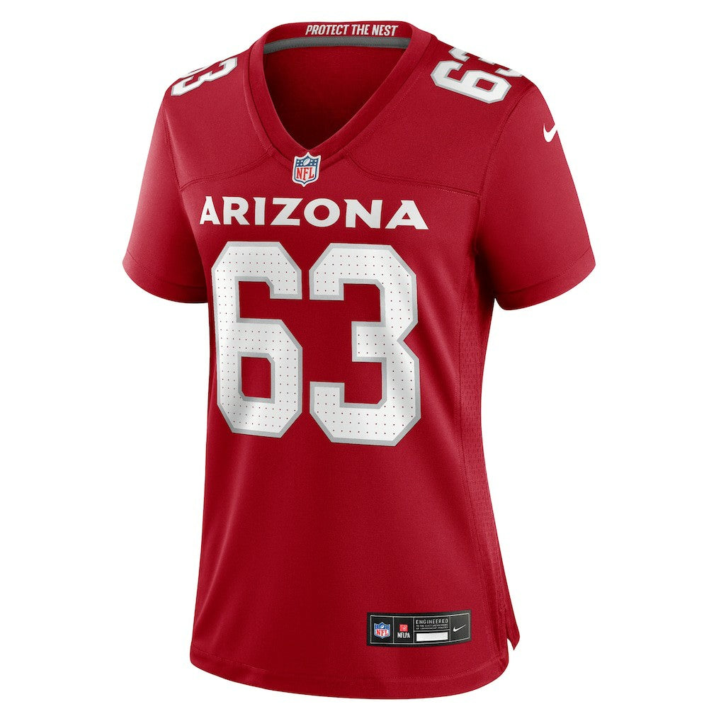 NFL Arizona Cardinals Evan Brown  Women's Team Game Jersey