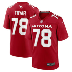 NFL Arizona Cardinals Josh Fryar  Team Game Jersey
