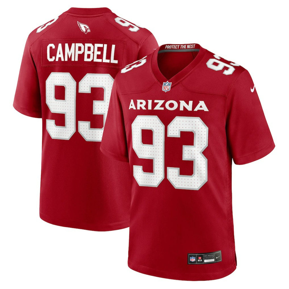 NFL Arizona Cardinals Calais Campbell  Team Game Jersey