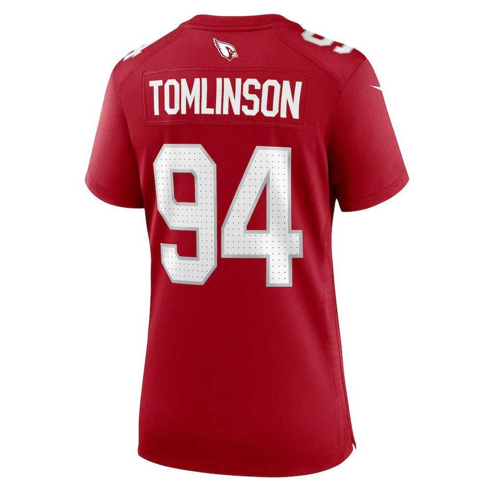 NFL Arizona Cardinals Dalvin Tomlinson  Women's Team Game Jersey