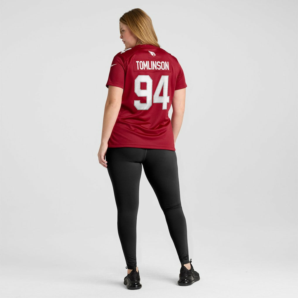 NFL Arizona Cardinals Dalvin Tomlinson  Women's Team Game Jersey