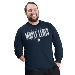 Toronto Maple Leafs G-III Sports by Carl Banks Adaptive Mesh Effect Long Sleeve T-Shirt