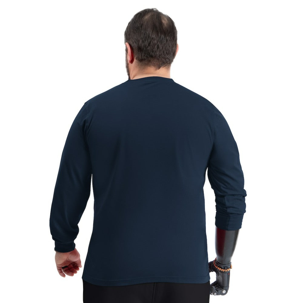 Toronto Maple Leafs G-III Sports by Carl Banks Adaptive Mesh Effect Long Sleeve T-Shirt
