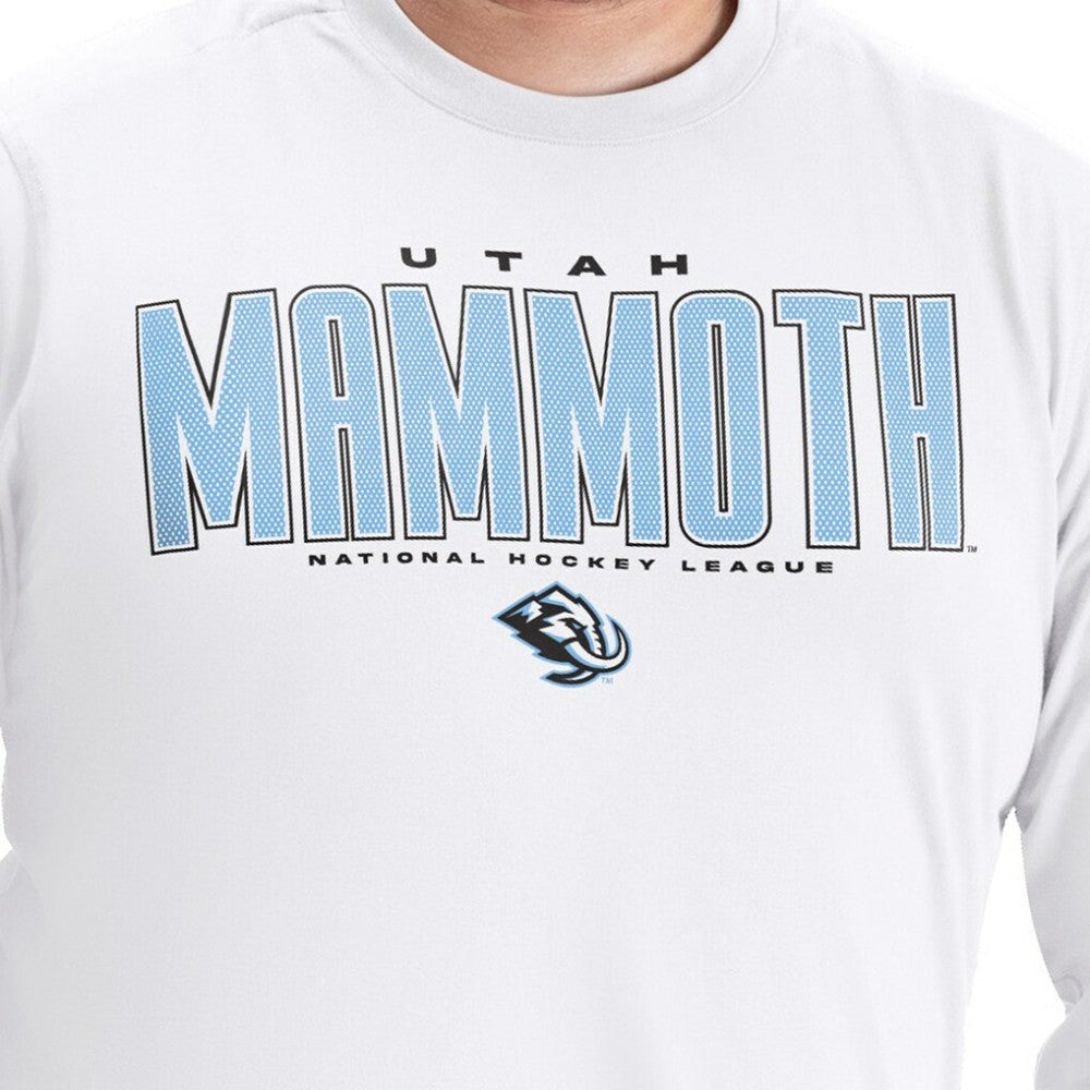 Utah Mammoth G-III Sports by Carl Banks Adaptive Mesh Effect Long Sleeve T-Shirt