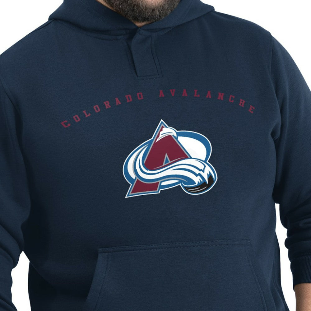 Colorado Avalanche G-III Sports by Carl Banks Adaptive Classic Team Arc Fleece Hoodie