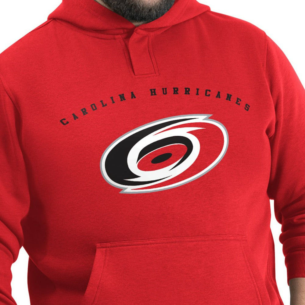 Carolina Hurricanes G-III Sports by Carl Banks Adaptive Classic Team Arc Fleece Hoodie