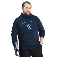 Seattle Kraken G-III Sports by Carl Banks Adaptive Classic Team Arc Fleece Hoodie