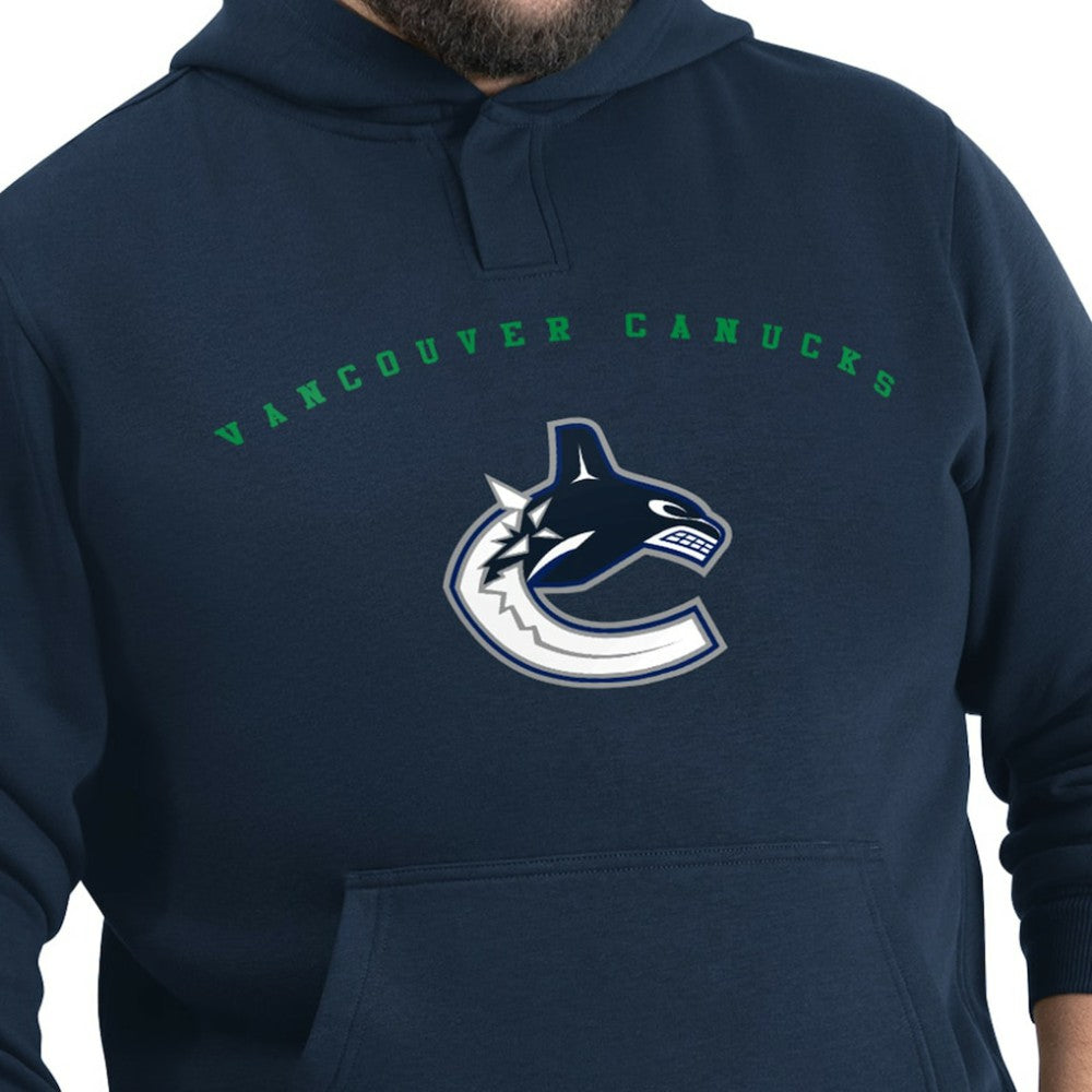 Vancouver Canucks G-III Sports by Carl Banks Adaptive Classic Team Arc Fleece Hoodie