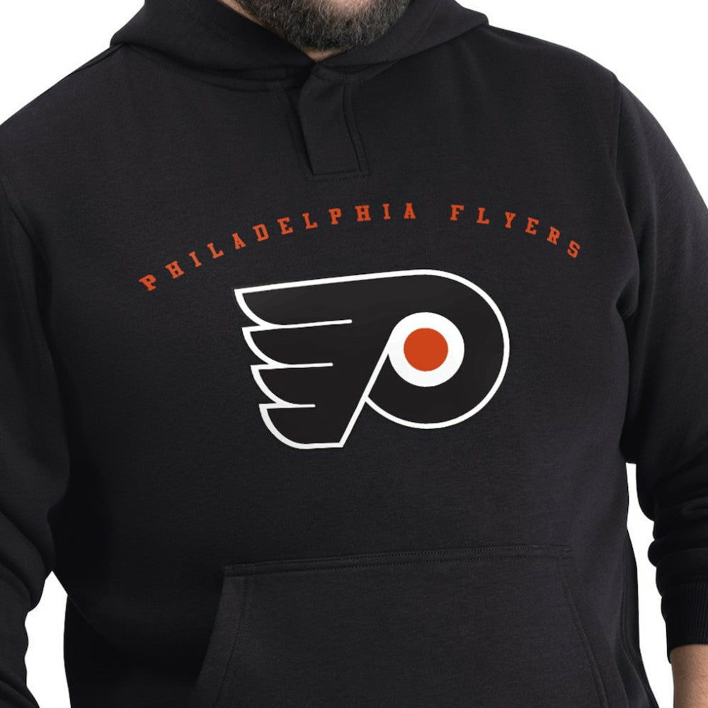 Philadelphia Flyers G-III Sports by Carl Banks Adaptive Classic Team Arc Fleece Hoodie