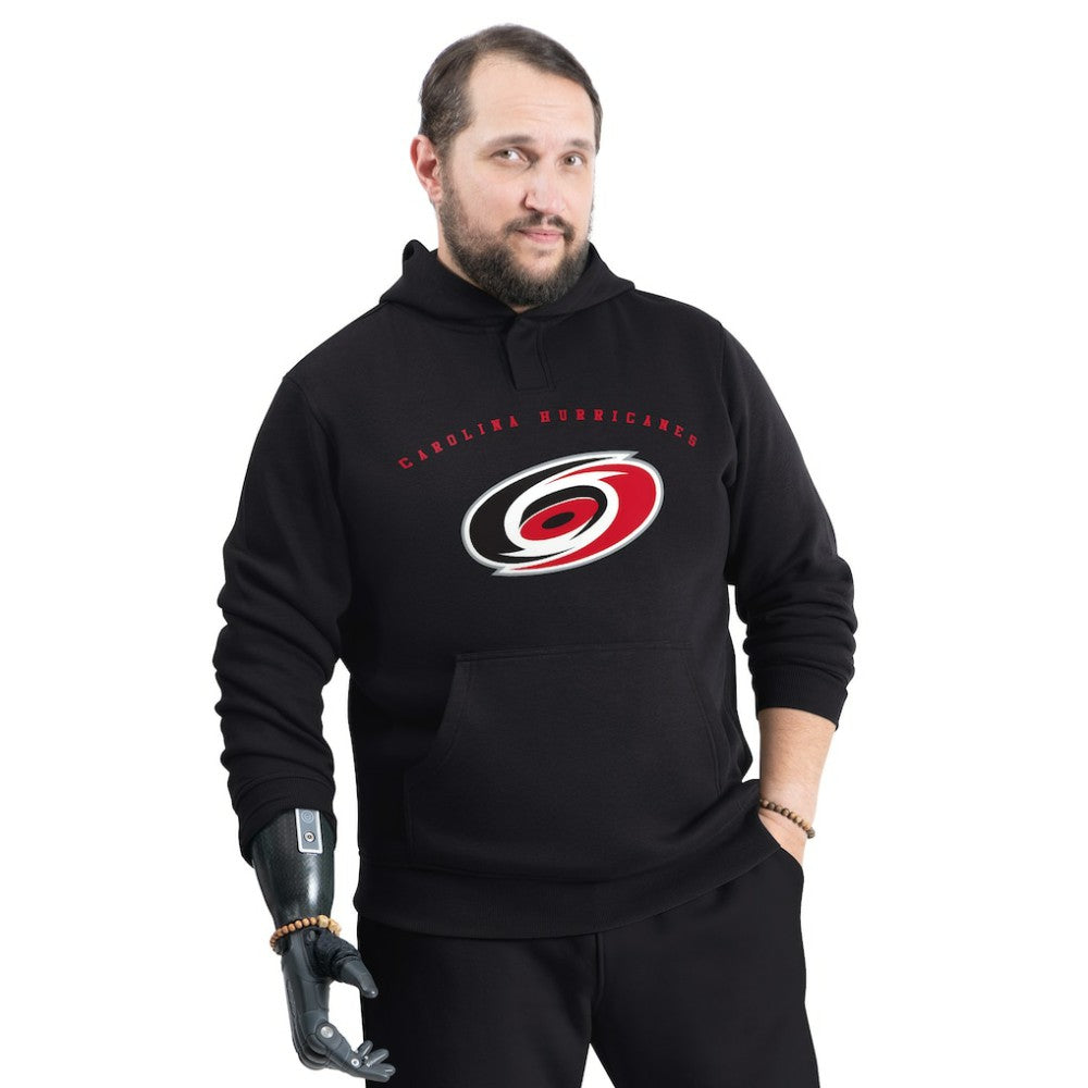 Carolina Hurricanes G-III Sports by Carl Banks Adaptive Classic Team Arc Fleece Hoodie