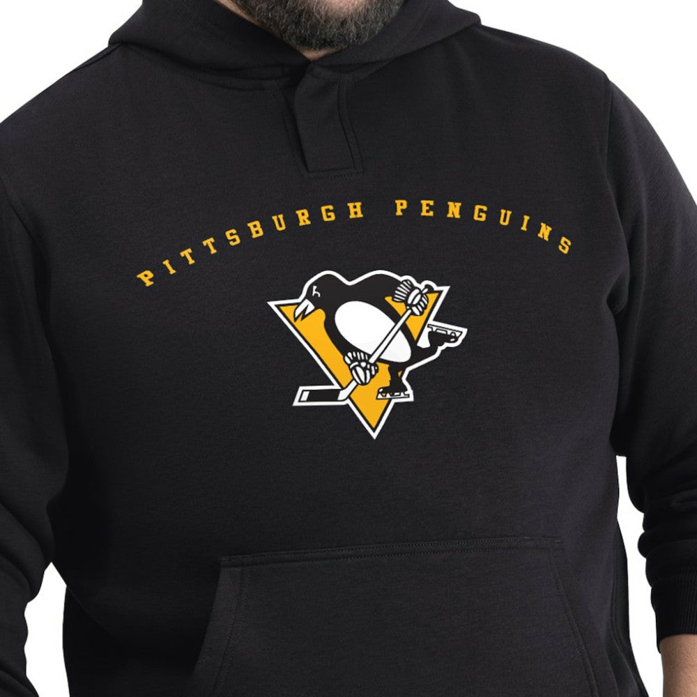 Pittsburgh Penguins G-III Sports by Carl Banks Adaptive Classic Team Arc Fleece Hoodie
