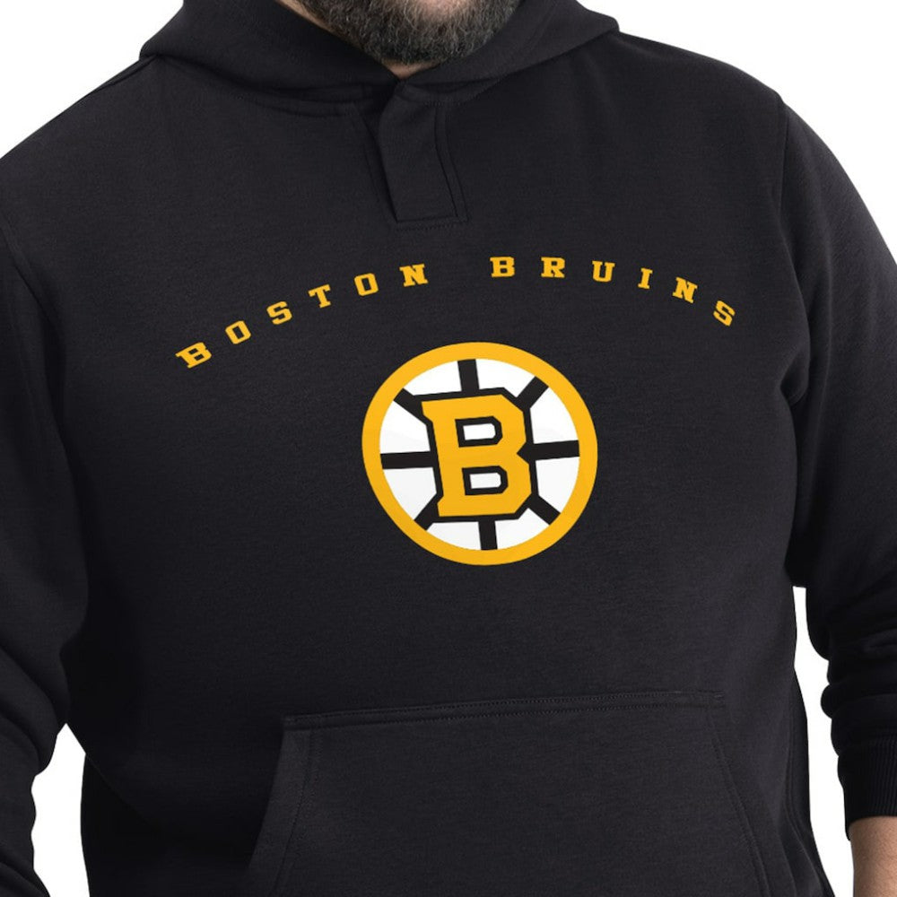 Boston Bruins G-III Sports by Carl Banks Adaptive Classic Team Arc Fleece Hoodie