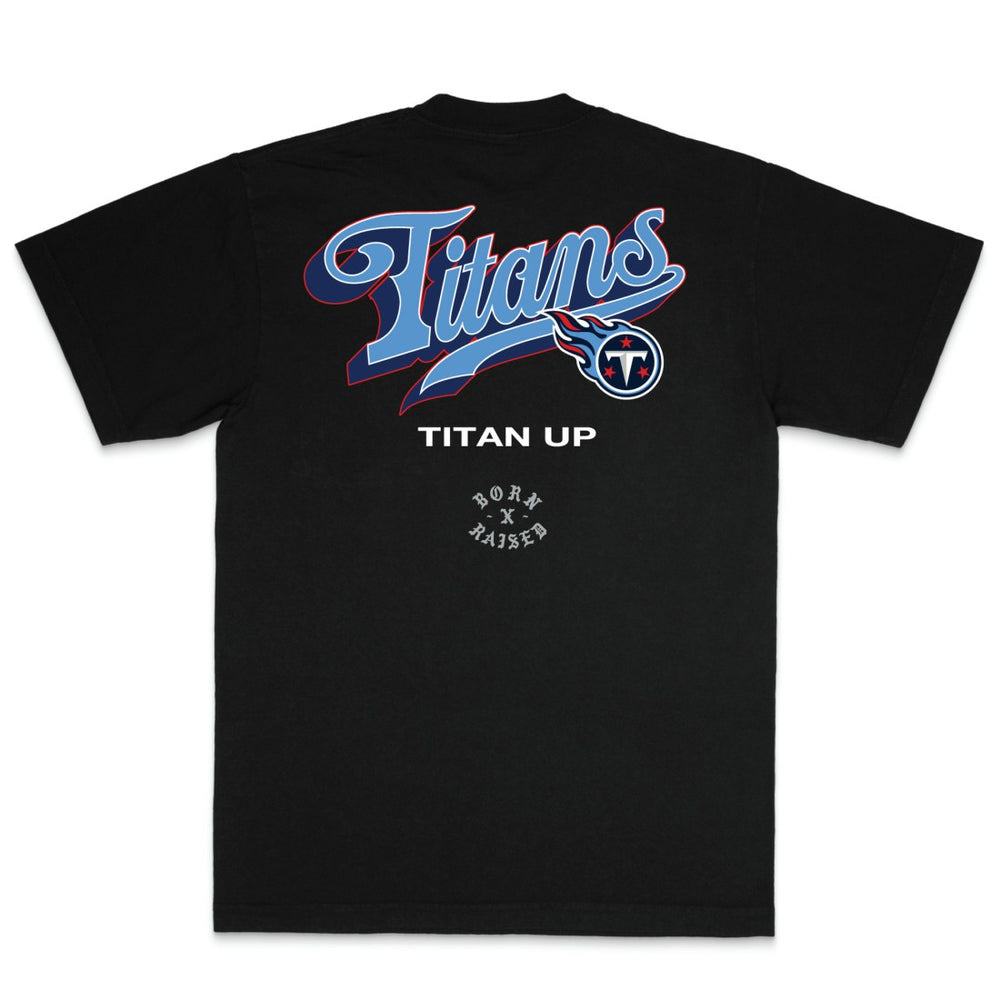 NFL Tennessee Titans Born x Raised Unisex Pro Script T-Shirt