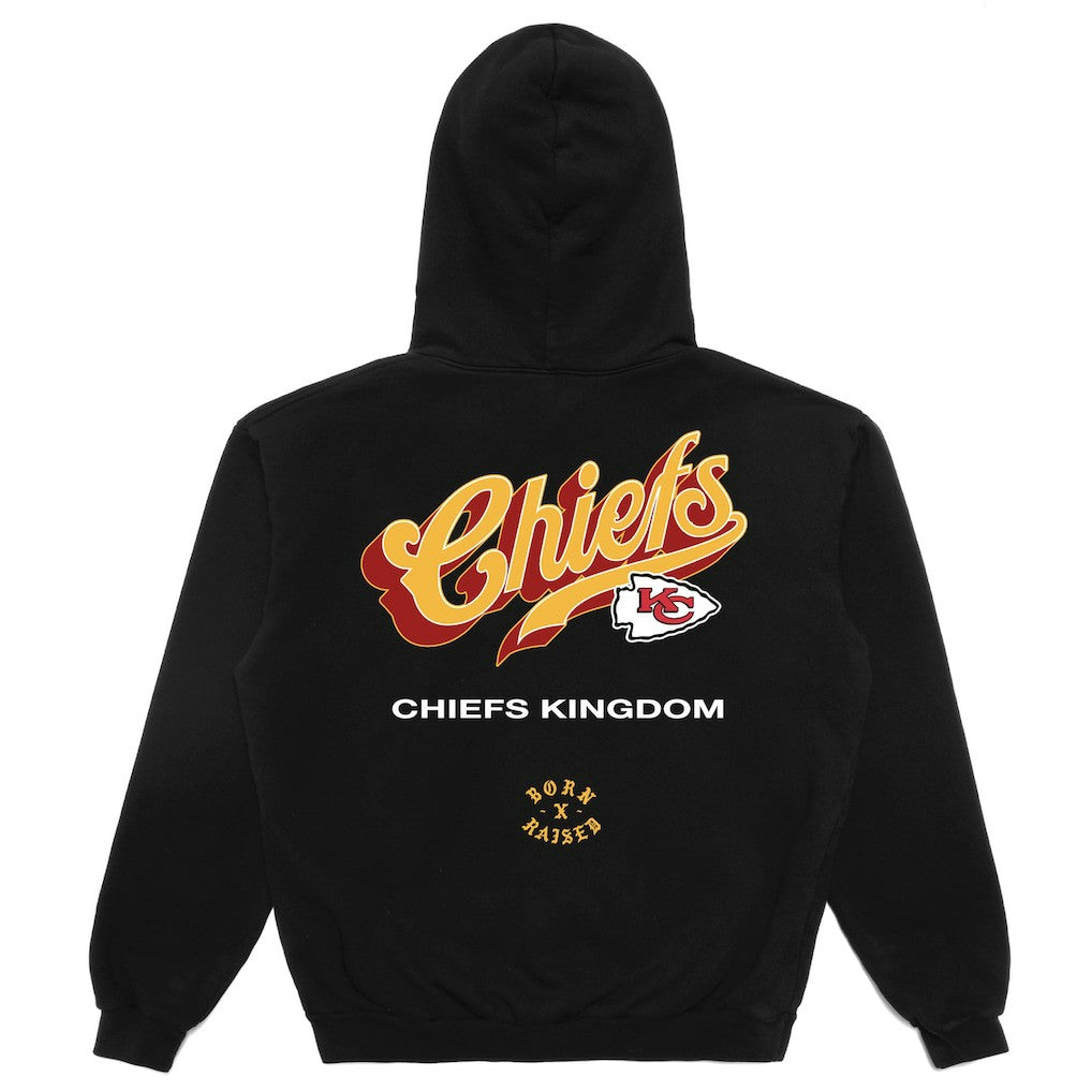 NFL Kansas City Chiefs Born x Raised Unisex Pro Script Hoodie