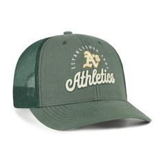 Athletics Pitstop Trucker Adjustable Hat - Green | 47 brand