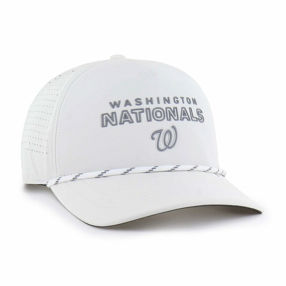Washington Nationals Forward Vault Hitch Adjustable Hat - White | 47 brand