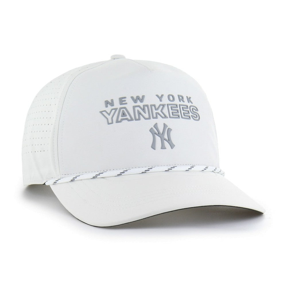 New York Yankees Forward Vault Hitch Adjustable Hat - White | 47 brand