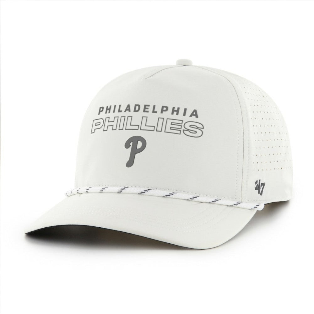 Philadelphia Phillies Forward Vault Hitch Adjustable Hat - White | 47 brand