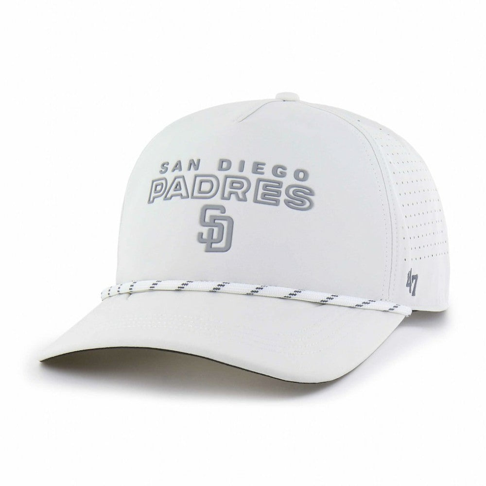 San Diego Padres Forward Vault Hitch Adjustable Hat - White | 47 brand