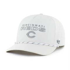 Cincinnati Reds Forward Vault Hitch Adjustable Hat - White | 47 brand