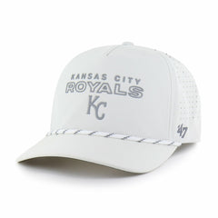 Kansas City Royals Forward Vault Hitch Adjustable Hat - White | 47 brand