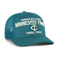 Minnesota Twins Contemporary Hitch Adjustable Trucker Hat - Teal | 47 brand