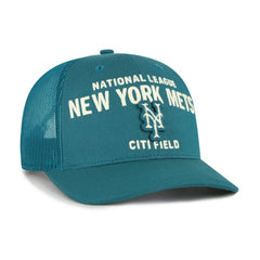 New York Mets Contemporary Hitch Adjustable Trucker Hat - Teal | 47 brand