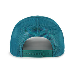 Atlanta Braves Contemporary Hitch Adjustable Trucker Hat - Teal | 47 brand