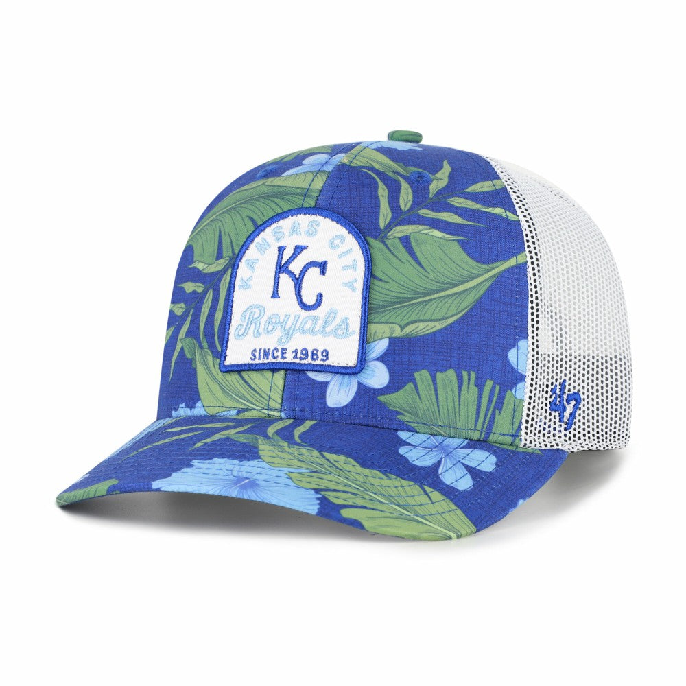 Kansas City Royals Beachside Adjustable Trucker Hat - Royal | 47 brand