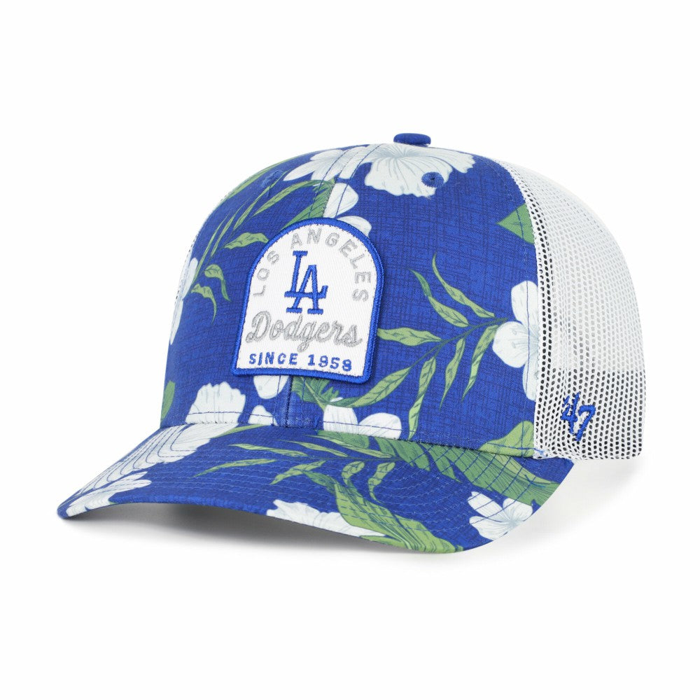Los Angeles Dodgers Beachside Adjustable Trucker Hat - Royal | 47 brand