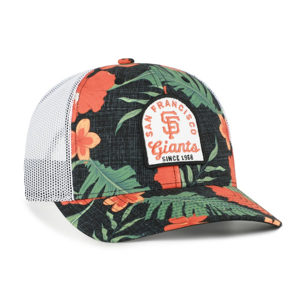 San Francisco Giants Beachside Adjustable Trucker Hat - Black | 47 brand