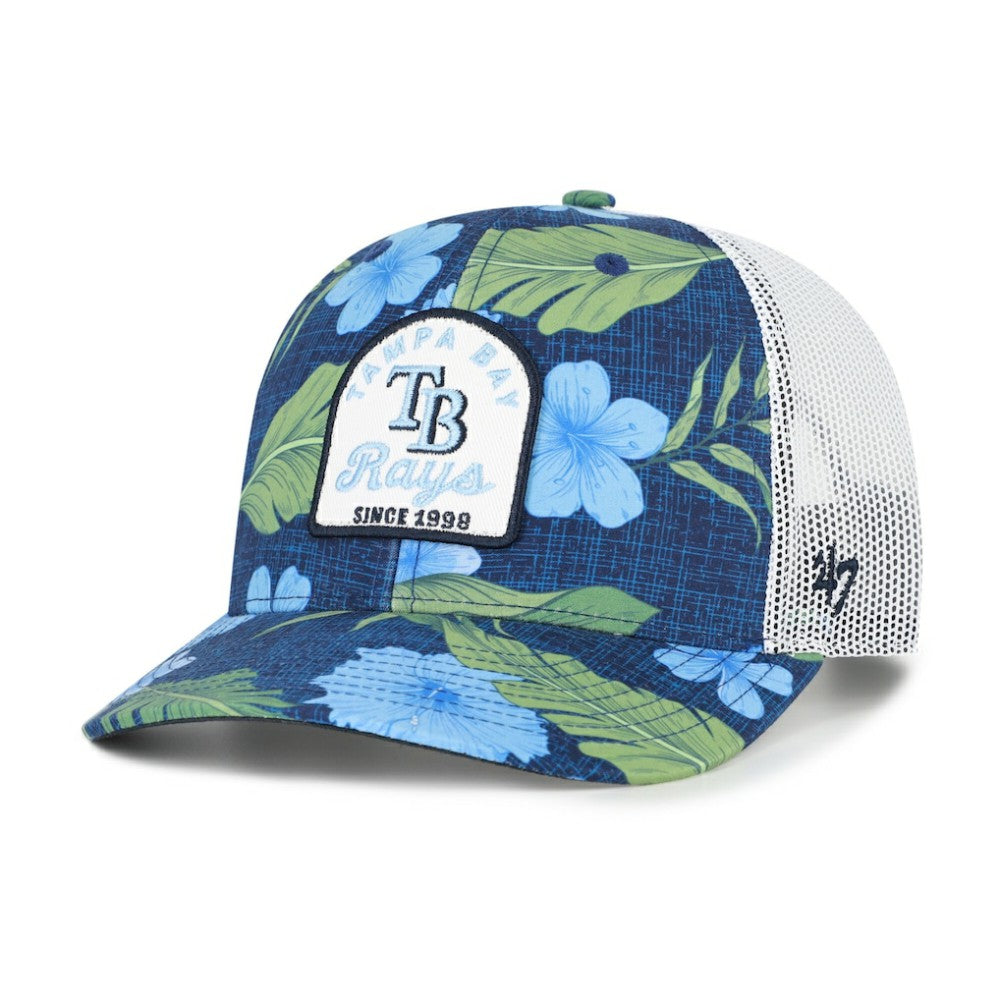 Tampa Bay Rays Beachside Adjustable Trucker Hat - Navy | 47 brand