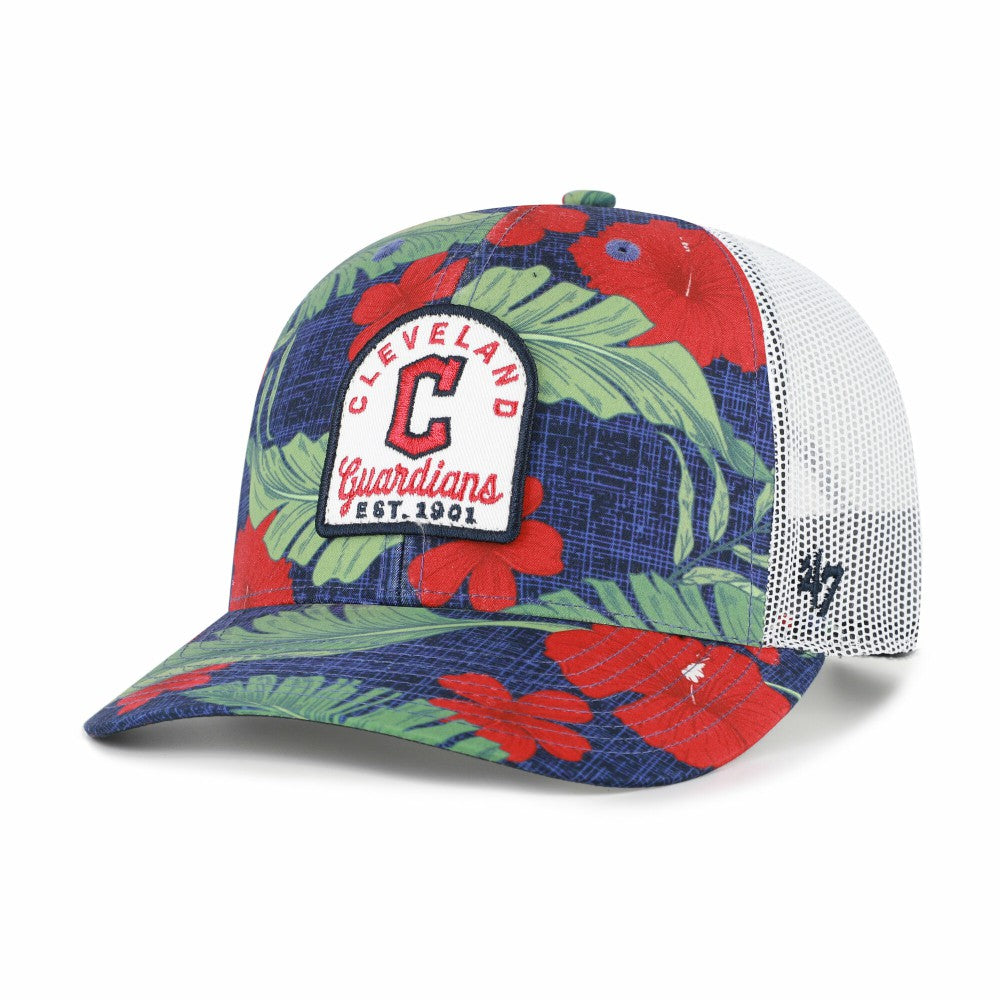 Cleveland Guardians Beachside Adjustable Trucker Hat - Navy | 47 brand