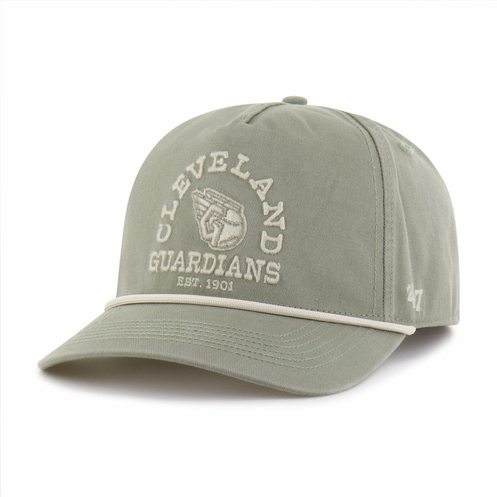 Cleveland Guardians Canyon Ranchero Hitch Adjustable Hat - Olive | 47 brand