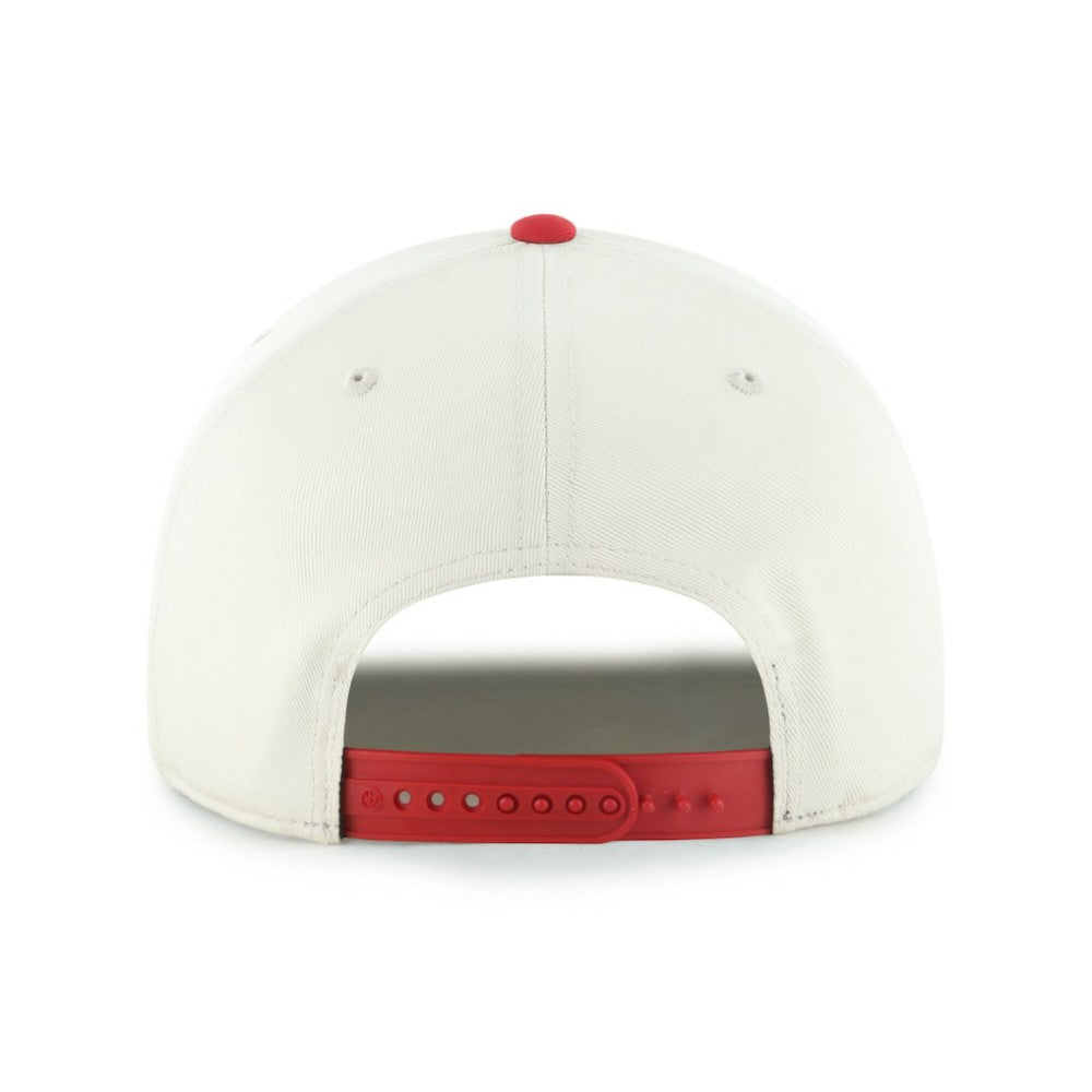 Washington Nationals Frame Out Hitch Adjustable Hat - Natural/Red | 47 brand