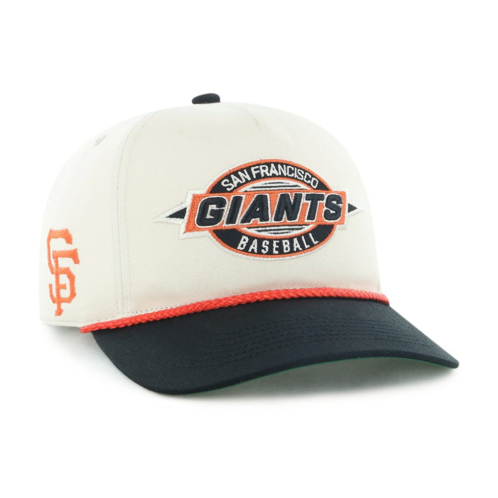 San Francisco Giants Frame Out Hitch Adjustable Hat - Natural/Black | 47 brand