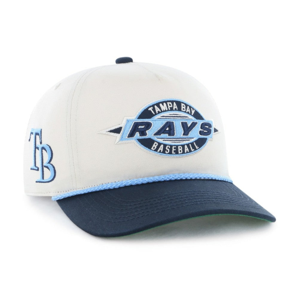 Tampa Bay Rays Frame Out Hitch Adjustable Hat - Natural | 47 brand