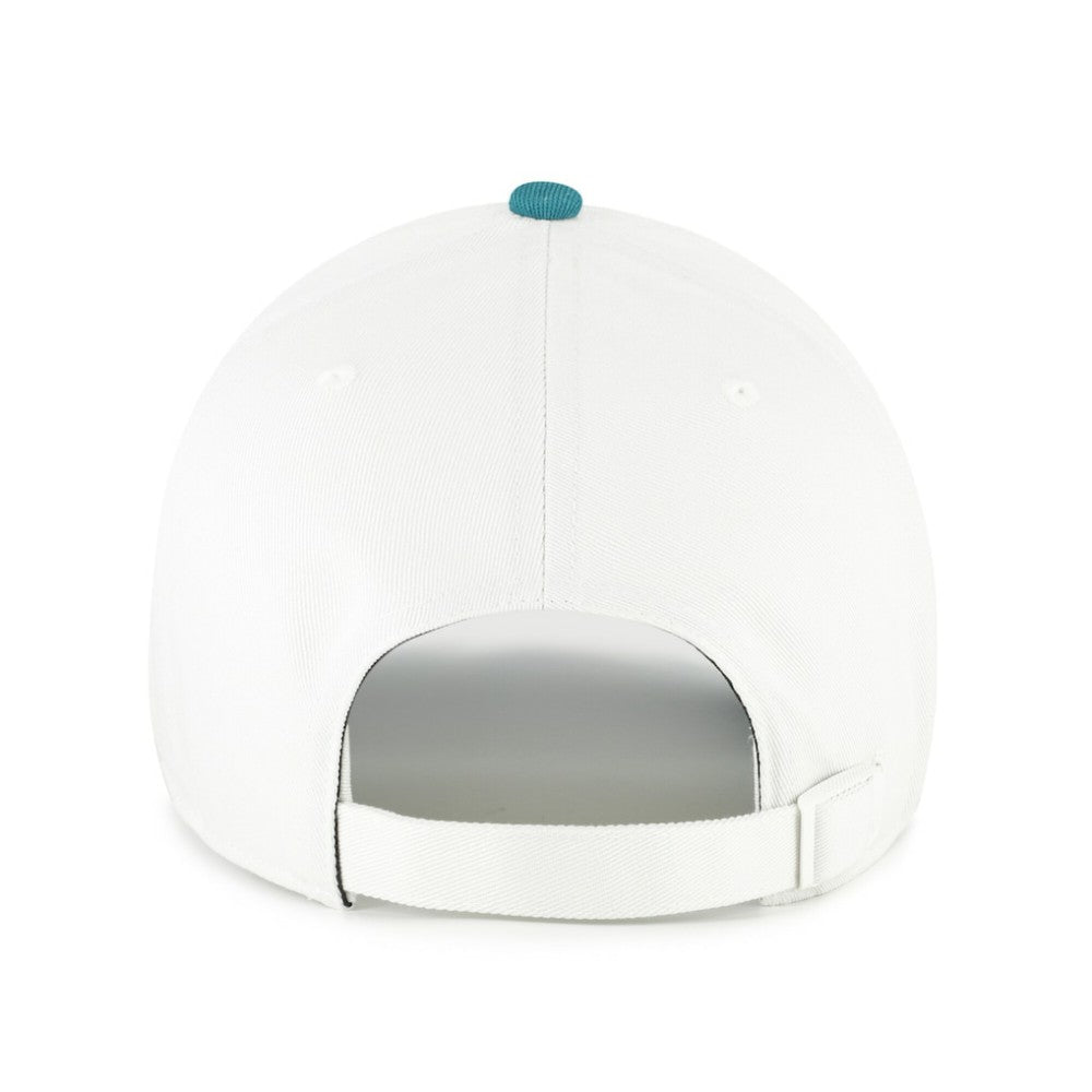 New York Yankees Contemporary Tonal Clean Up Adjustable Hat - White/Teal | 47 brand