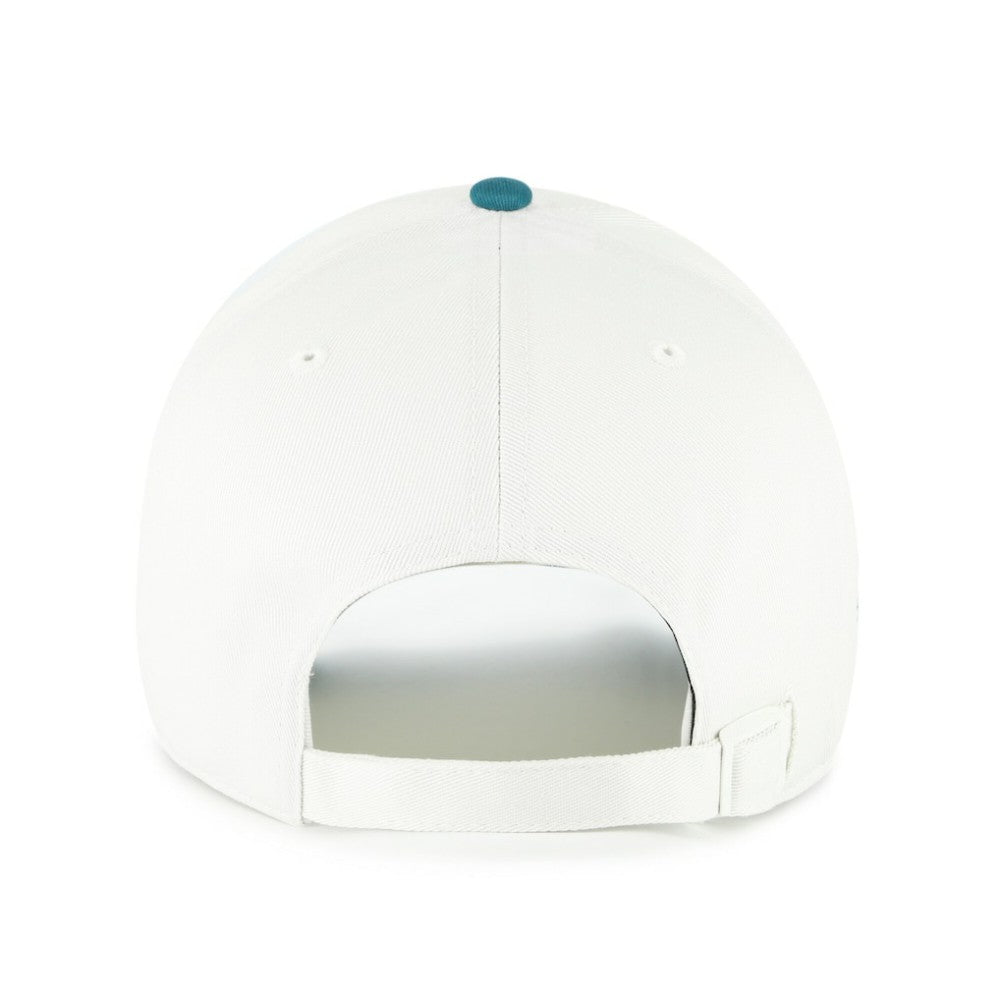 Seattle Mariners Contemporary Tonal Clean Up Adjustable Hat - White/Teal | 47 brand
