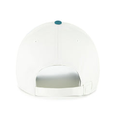 Seattle Mariners Contemporary Tonal Clean Up Adjustable Hat - White/Teal | 47 brand