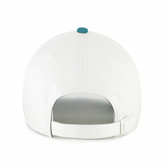 Los Angeles Dodgers Contemporary Tonal Clean Up Adjustable Hat - White/Teal | 47 brand