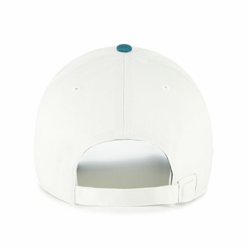 Milwaukee Brewers Contemporary Tonal Clean Up Adjustable Hat - White/Teal | 47 brand