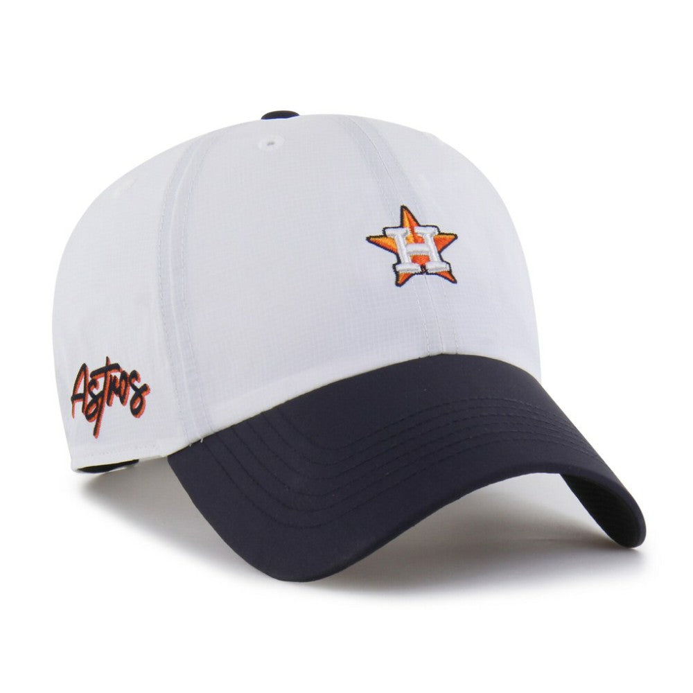 Houston Astros Vista Mini Clean Up brrr° Adjustable Hat - White/Navy | 47 brand
